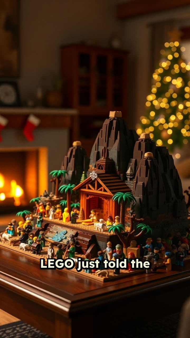 LEGO Nativity Tells Christmas Story