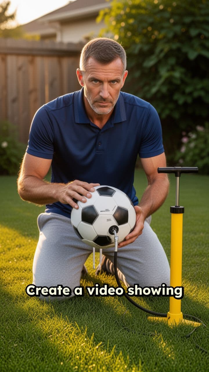 How to Inflate a Football