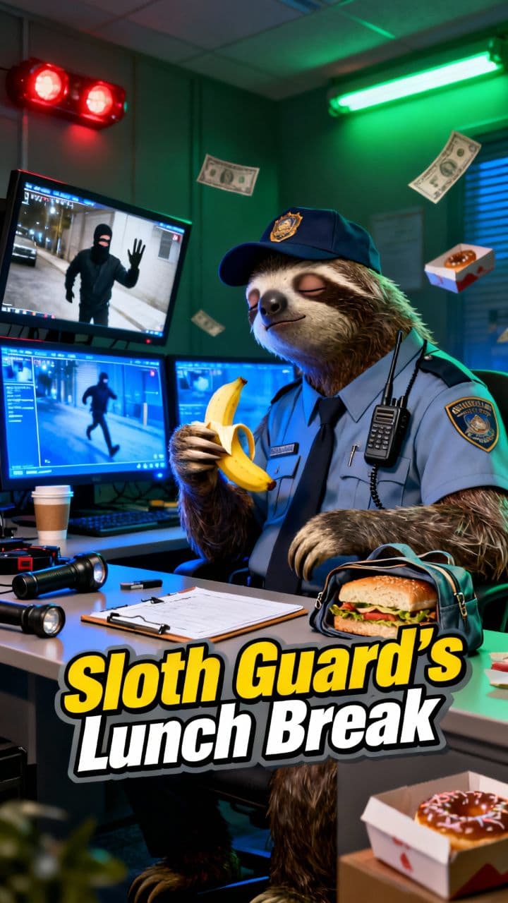 Sloth Guard's Lunch Break