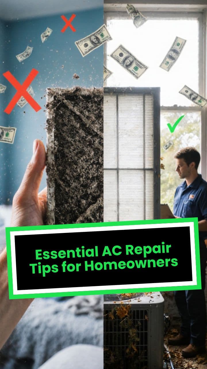 Essential AC Repair Tips for Homeowners