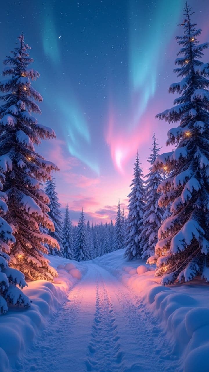 Santa's Swing Through the Night