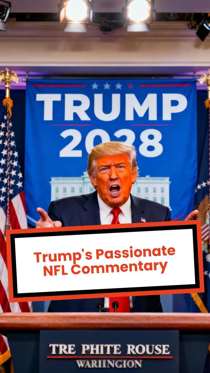 Trump's Passionate NFL Commentary