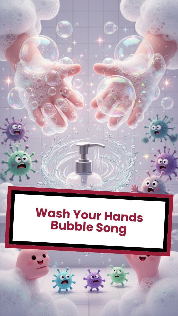 Wash Your Hands Bubble Song