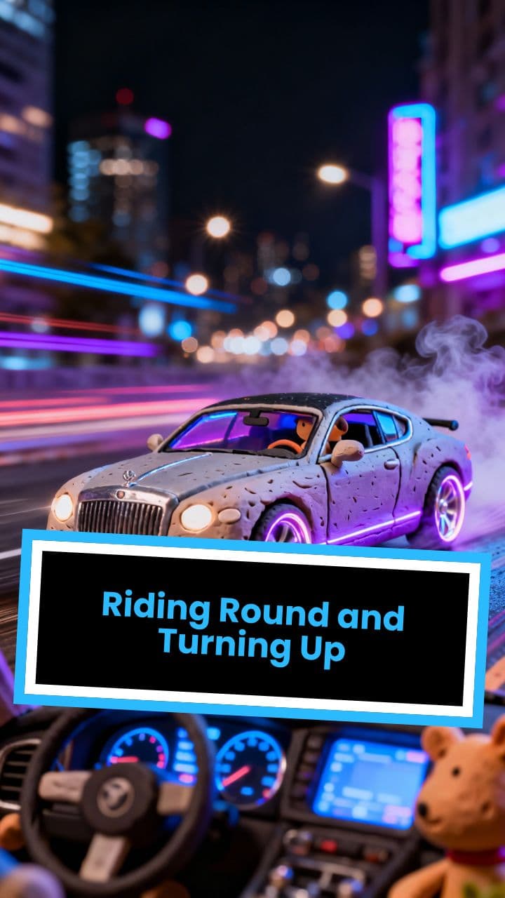 Riding Round and Turning Up