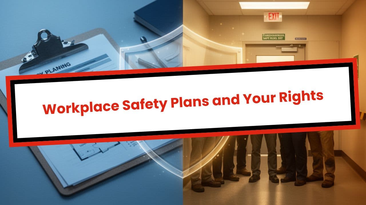 Module 5 #38 Workplace Safety Plans and Your Rights