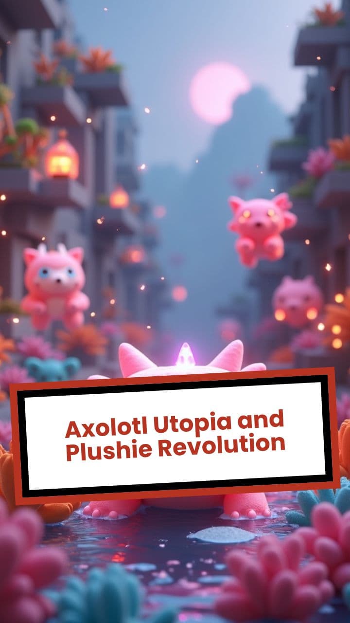 Axolotl Utopia and Plushie Revolution
