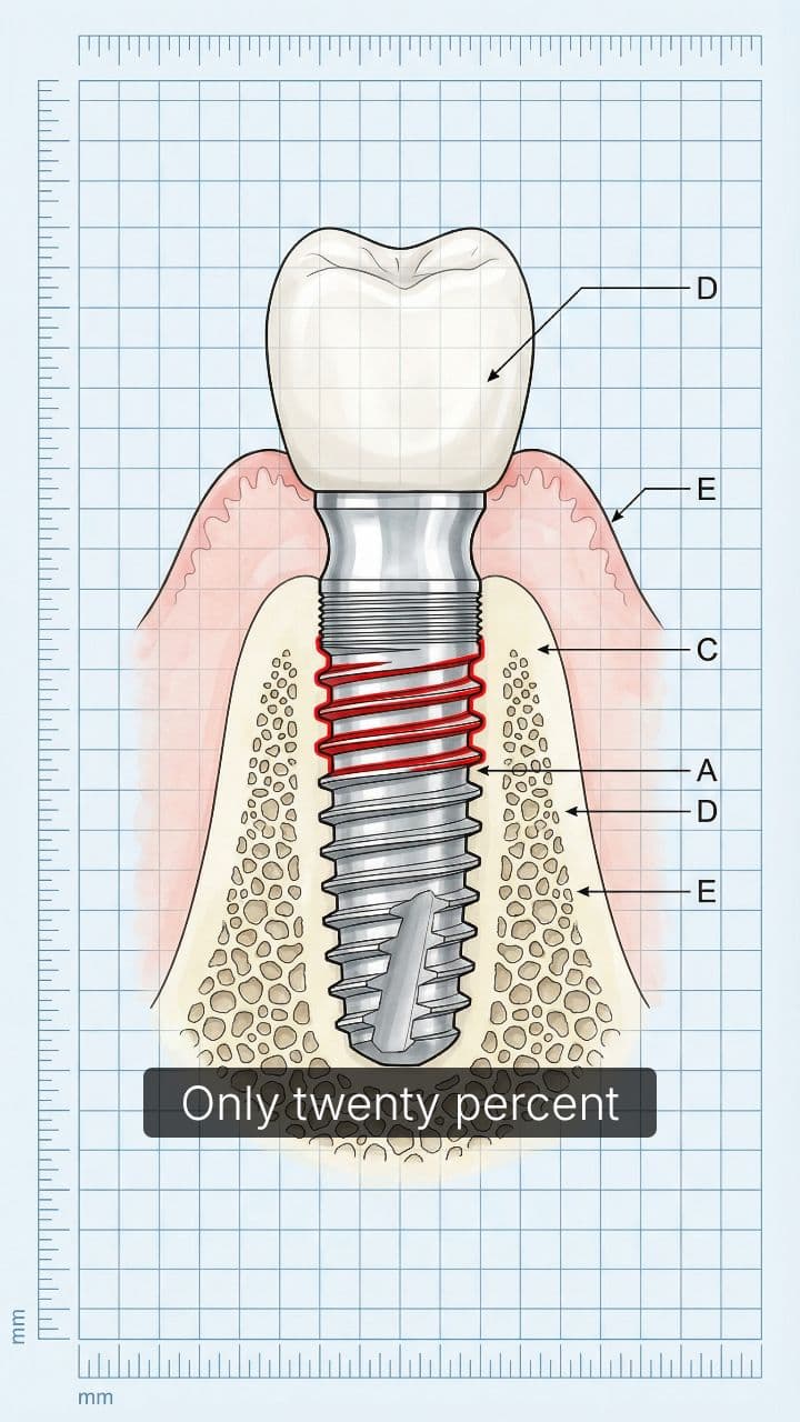 Why Implant Depth Determines Bone Loss