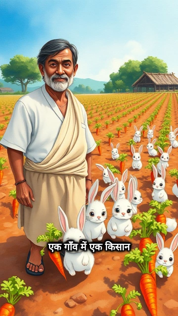 किसान और खरगोशों की कहानी