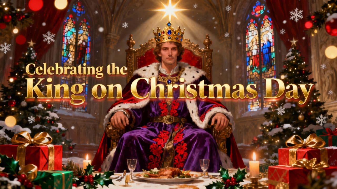 Celebrating the King on Christmas Day