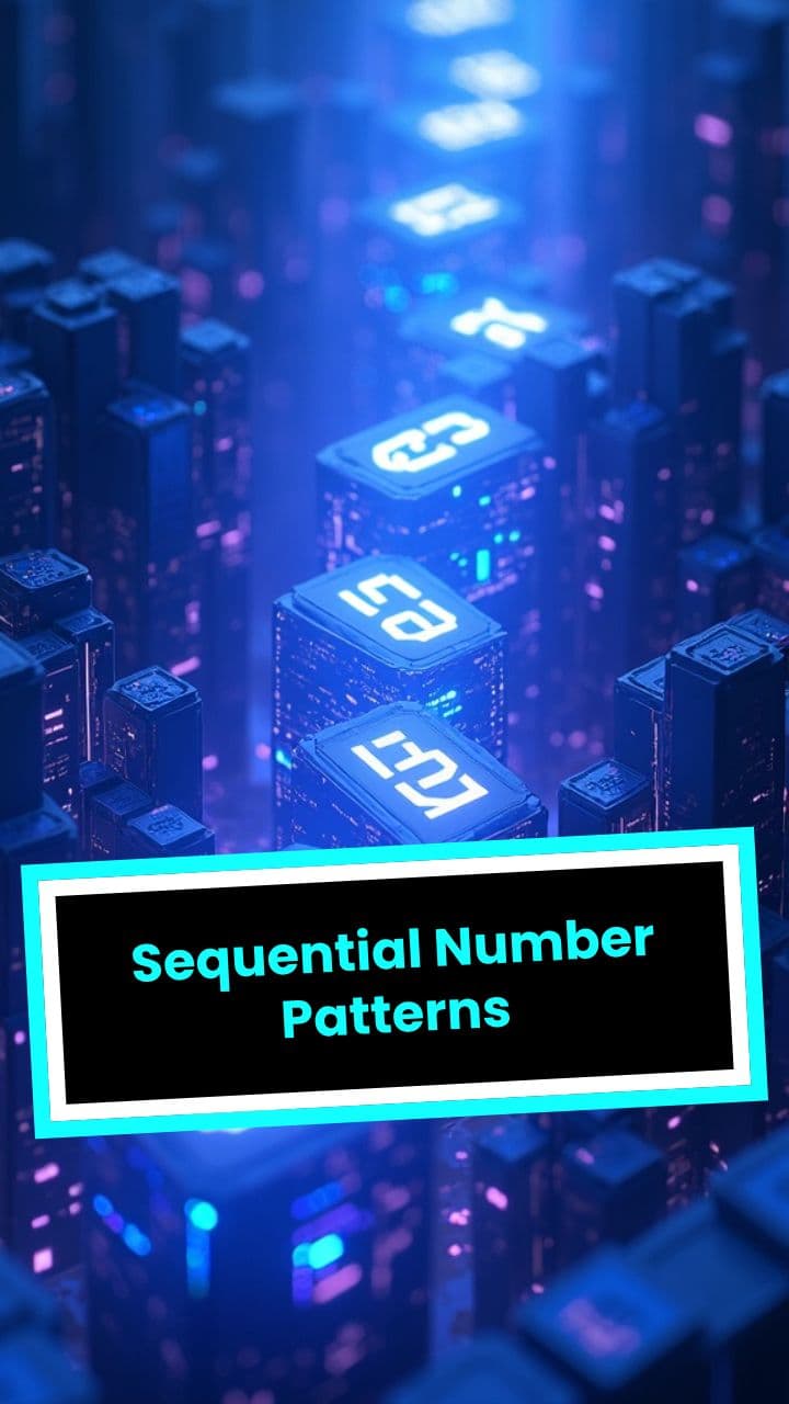 Sequential Number Patterns