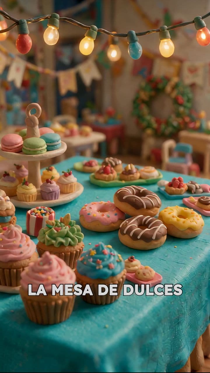 Mesa de dulces al ritmo
