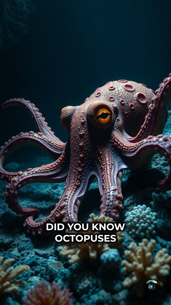 Octopuses: Three Hearts and Swimming Struggles