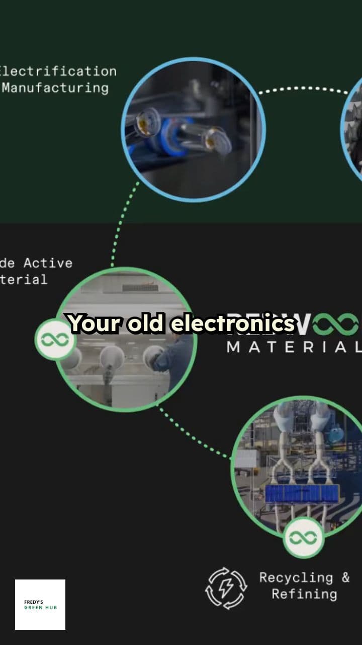 Recycling Electronics for Energy Independence
