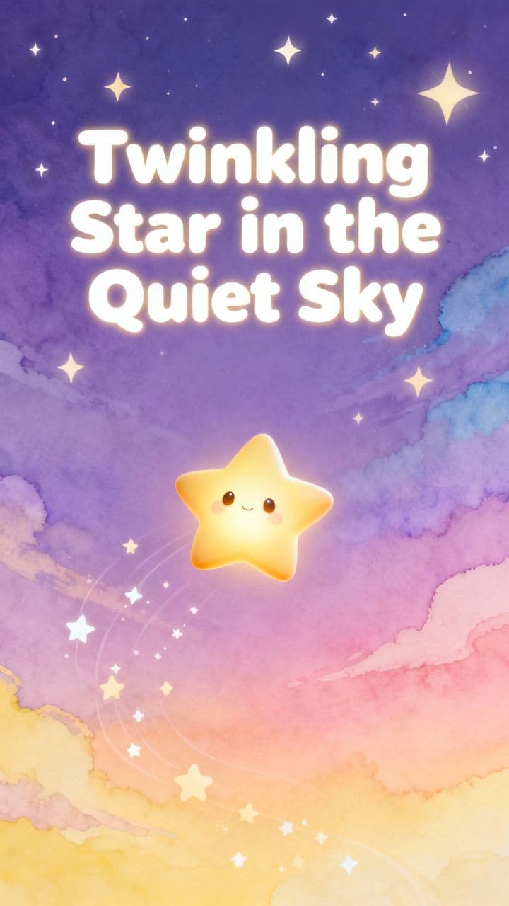 Twinkling Star in the Quiet Sky