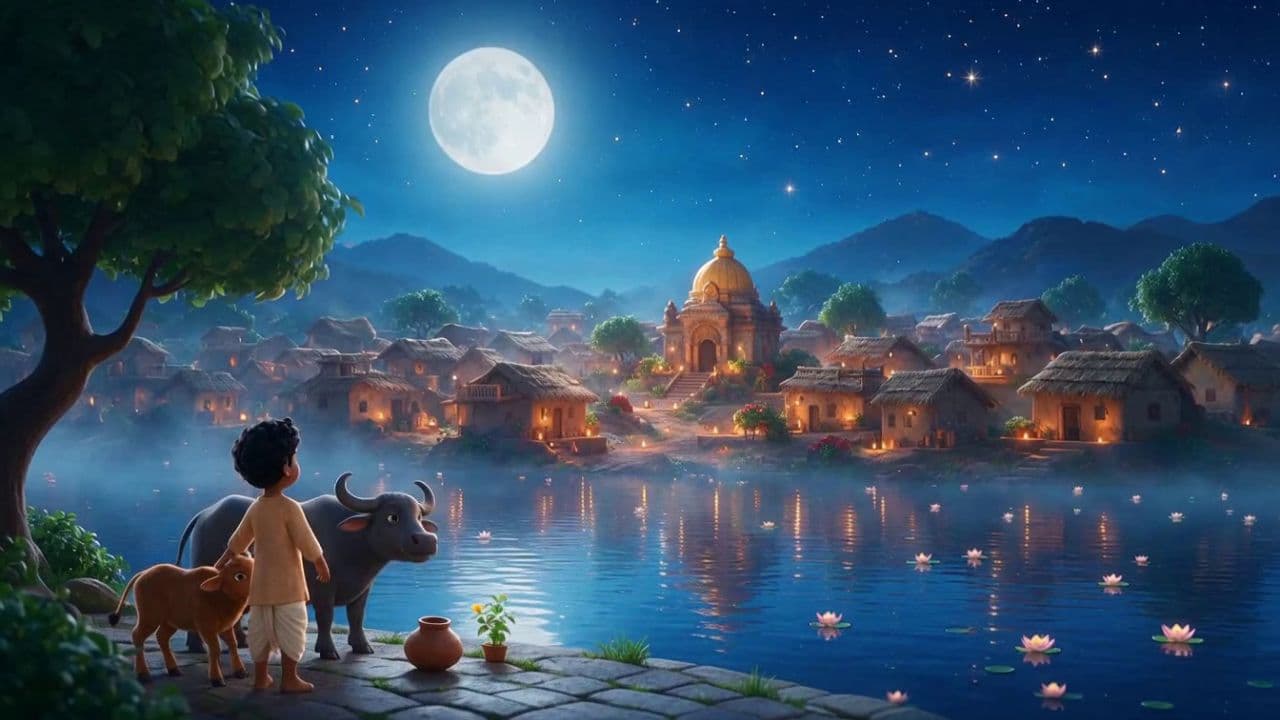 Deel 12 Krishna's Journey to Gokula