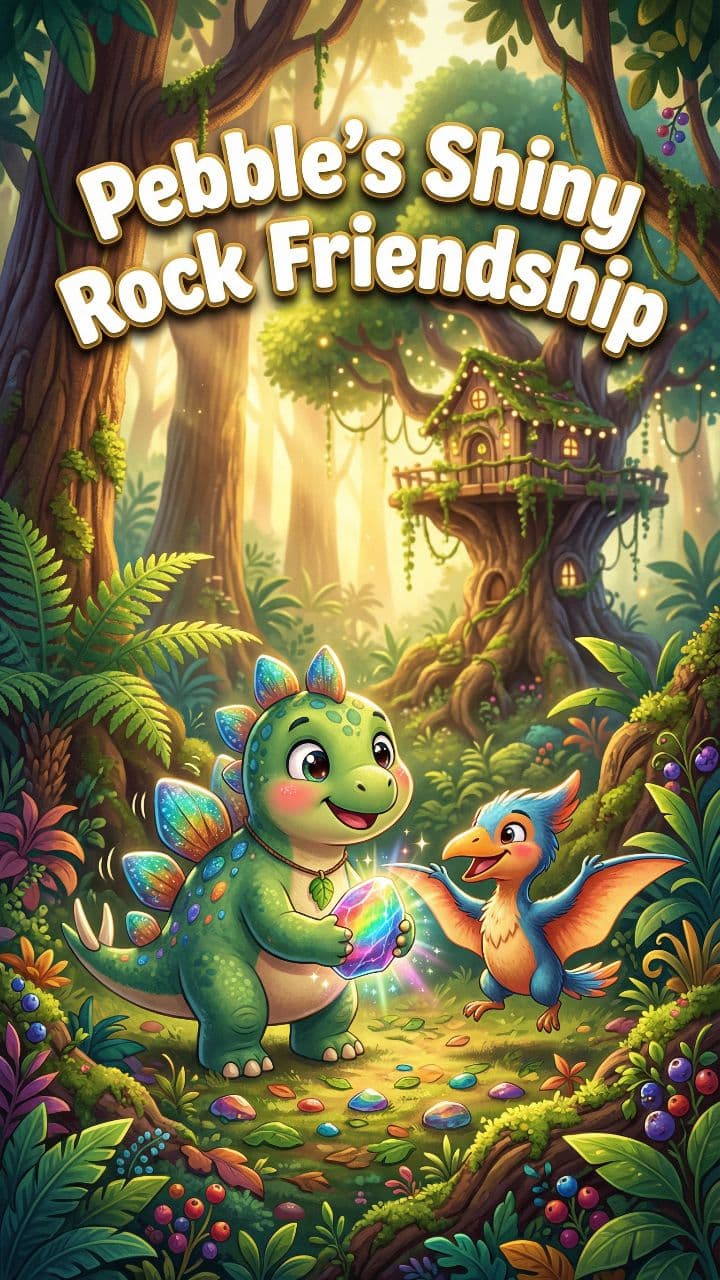 Pebble’s Shiny Rock Friendship