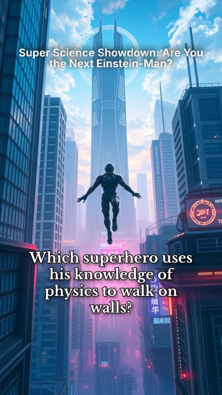 Super Science Showdown: Are You the Next Einstein-Man?