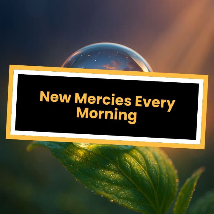 New Mercies Every Morning