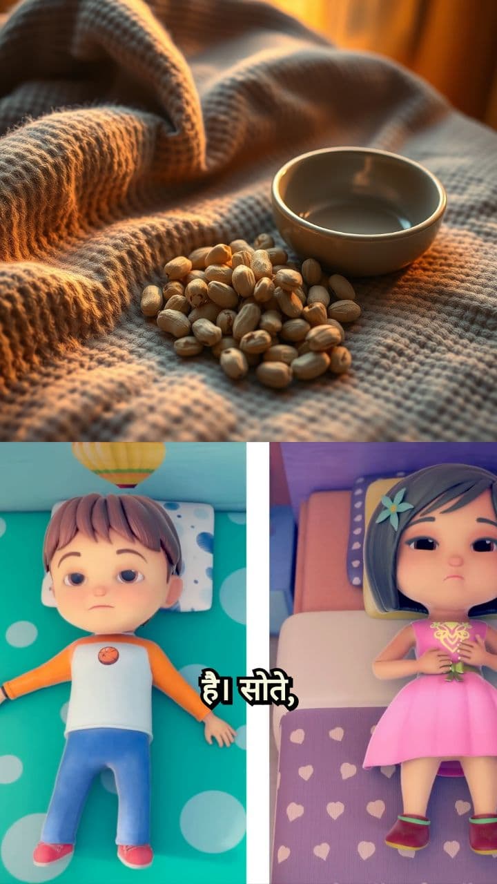 सोते हुए भूख लगी