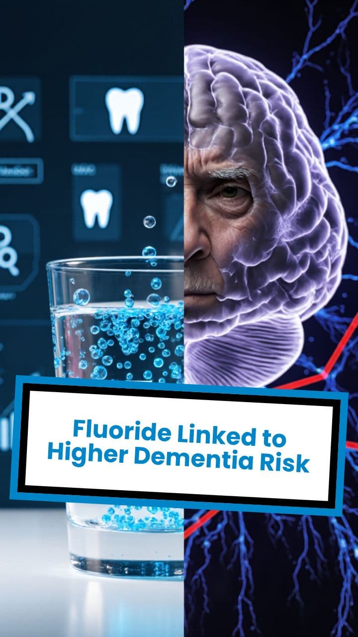 Fluoride Linked to Higher Dementia Risk