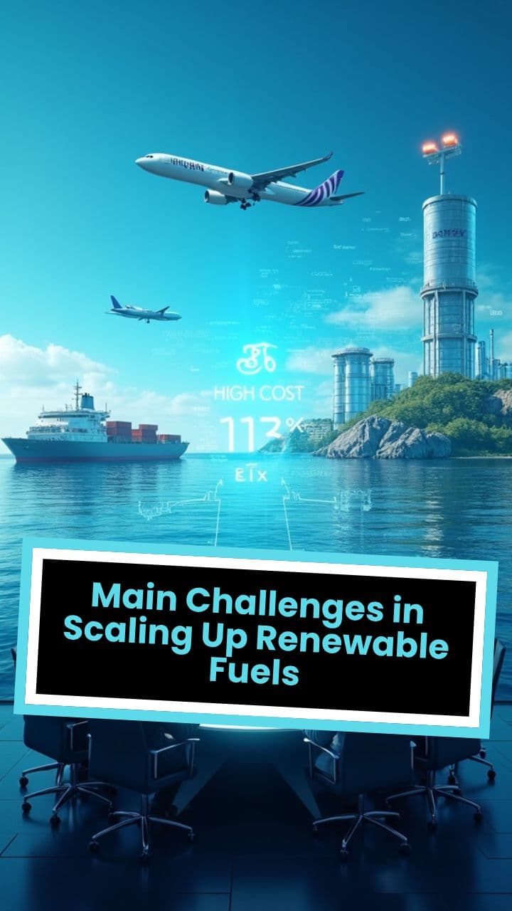 Main Challenges in Scaling Up Renewable Fuels