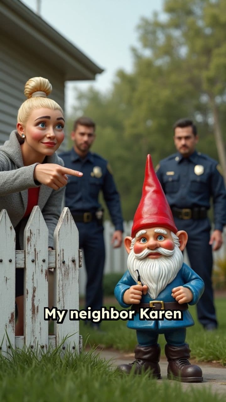 Gnome Dispute Escalates with Neighbor