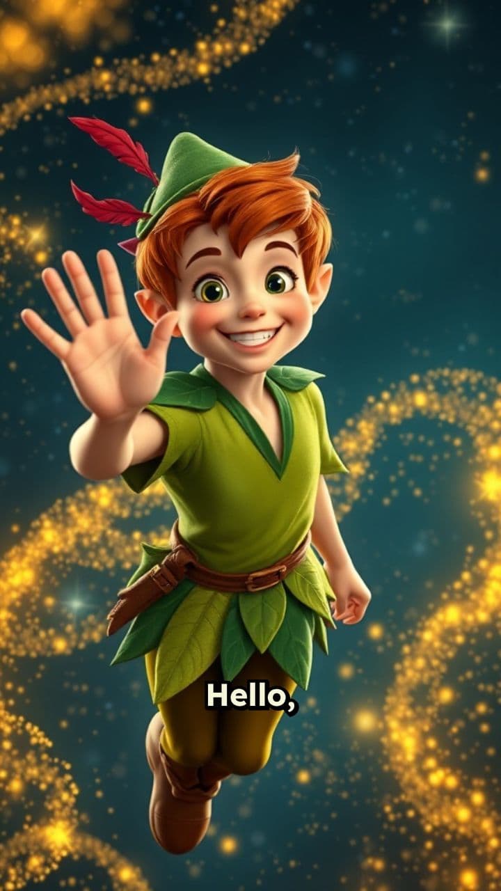 Peter Pan's Birthday Wish for Lou