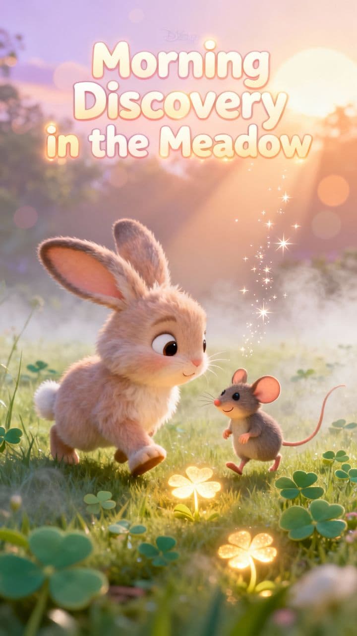 Morning Discovery in the Meadow