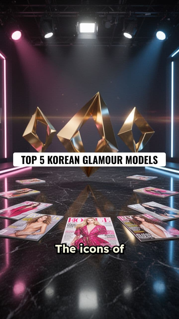 Top 5 Most Popular Korean Glamour Models