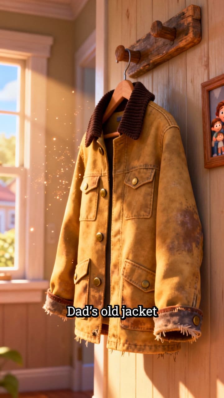 Dad’s Jacket, Timeless Warmth