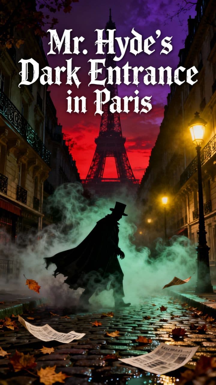 Mr. Hyde's Dark Entrance in Paris
