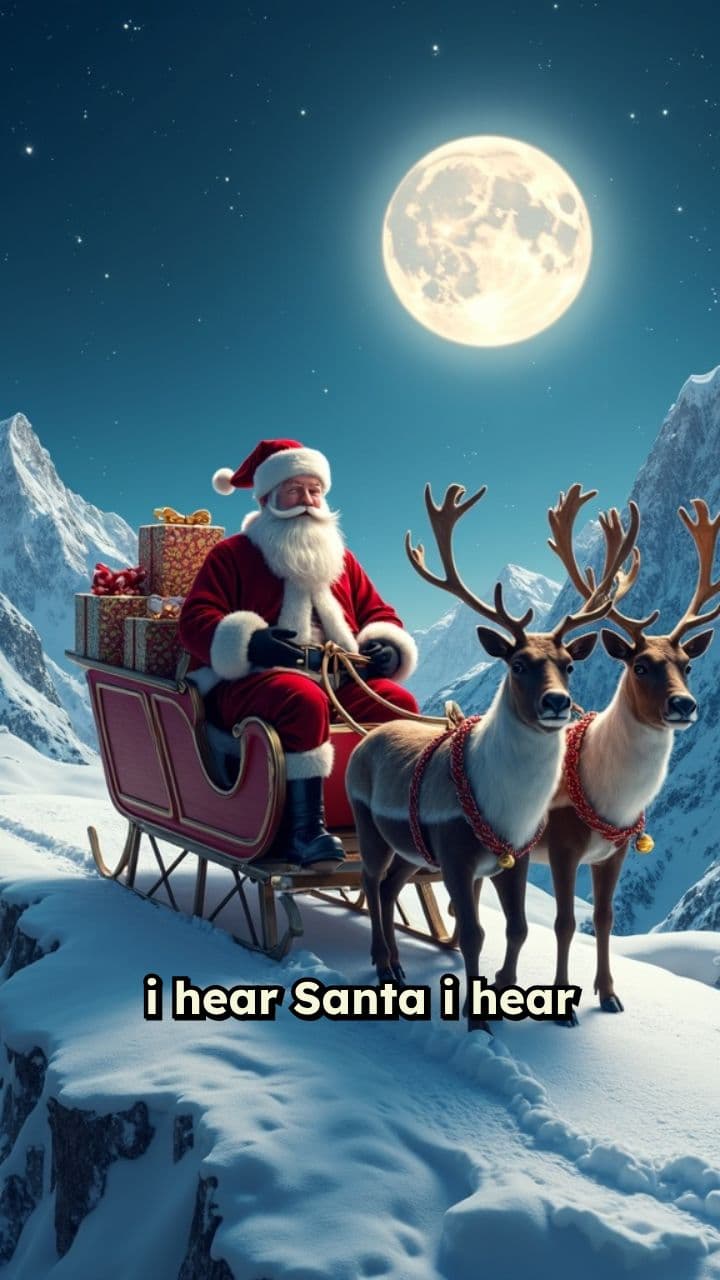 Santa's Sleigh is Flying