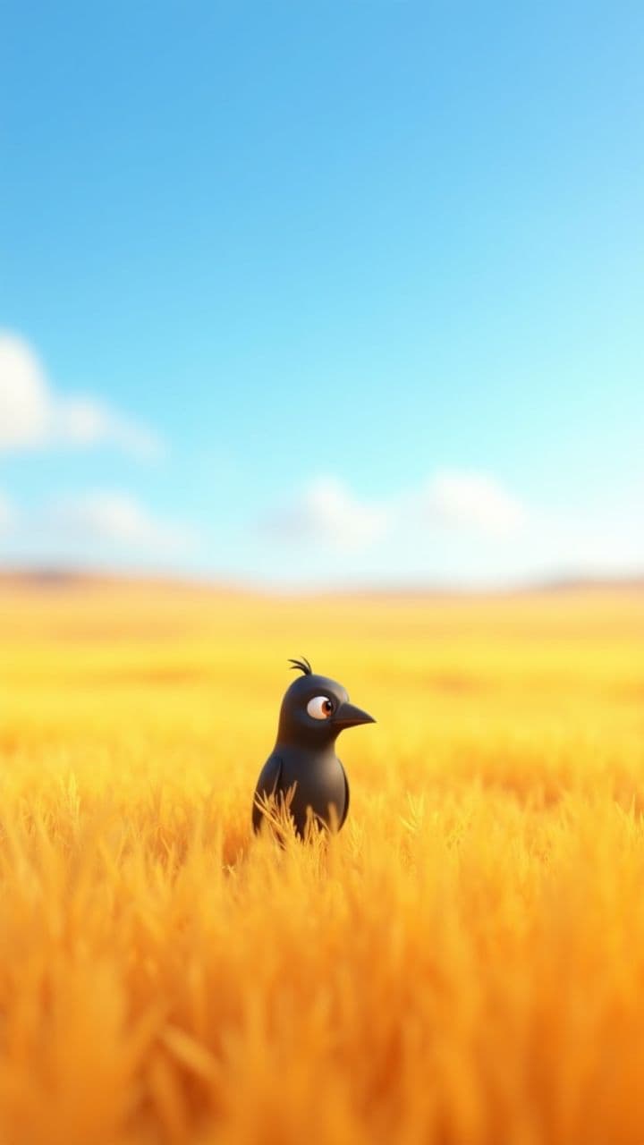 The Clever Crow's Thirsty Quest