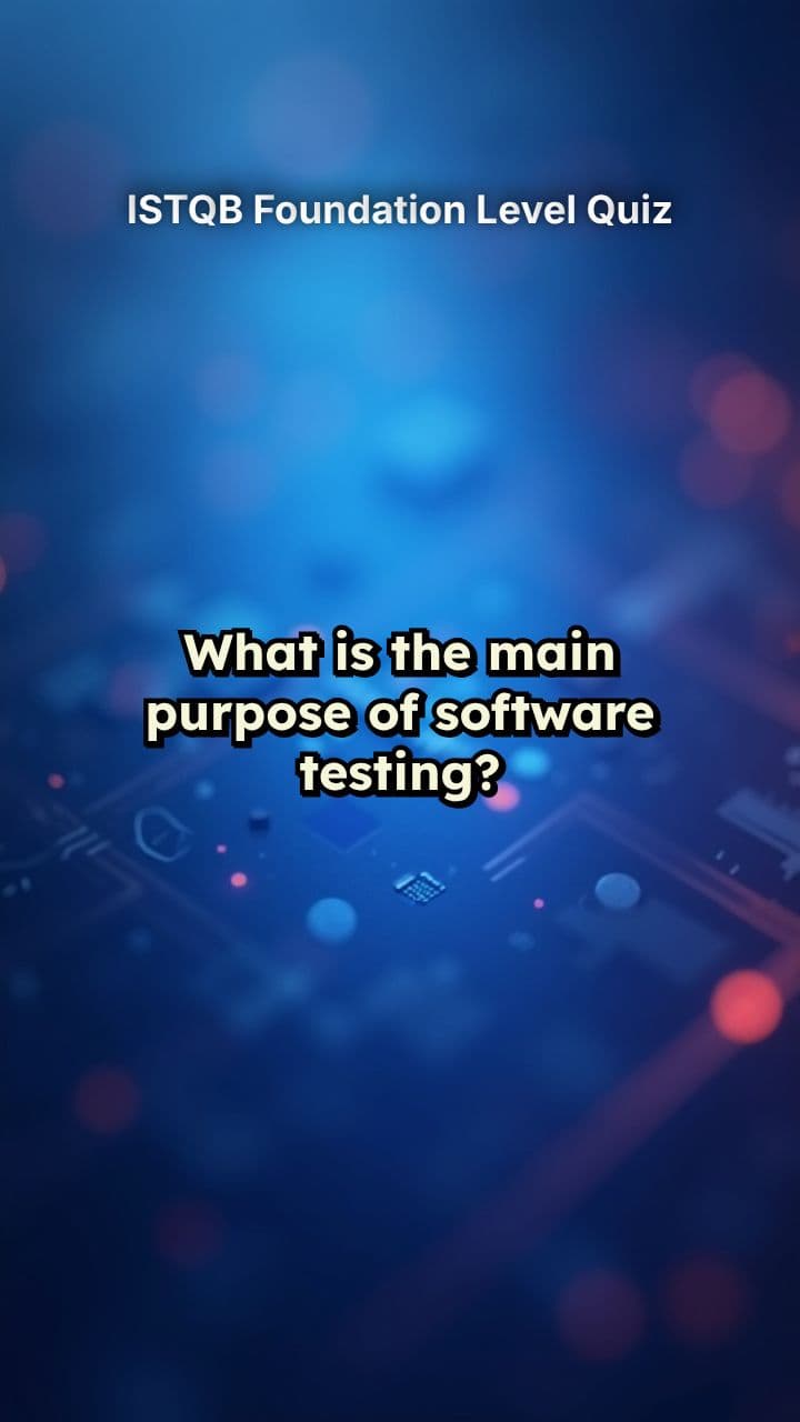 ISTQB Foundation Level Quiz