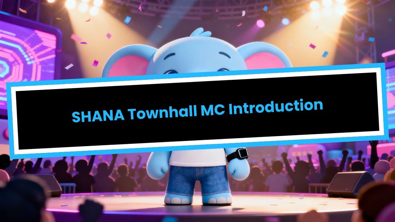 SHANA Townhall MC Introduction