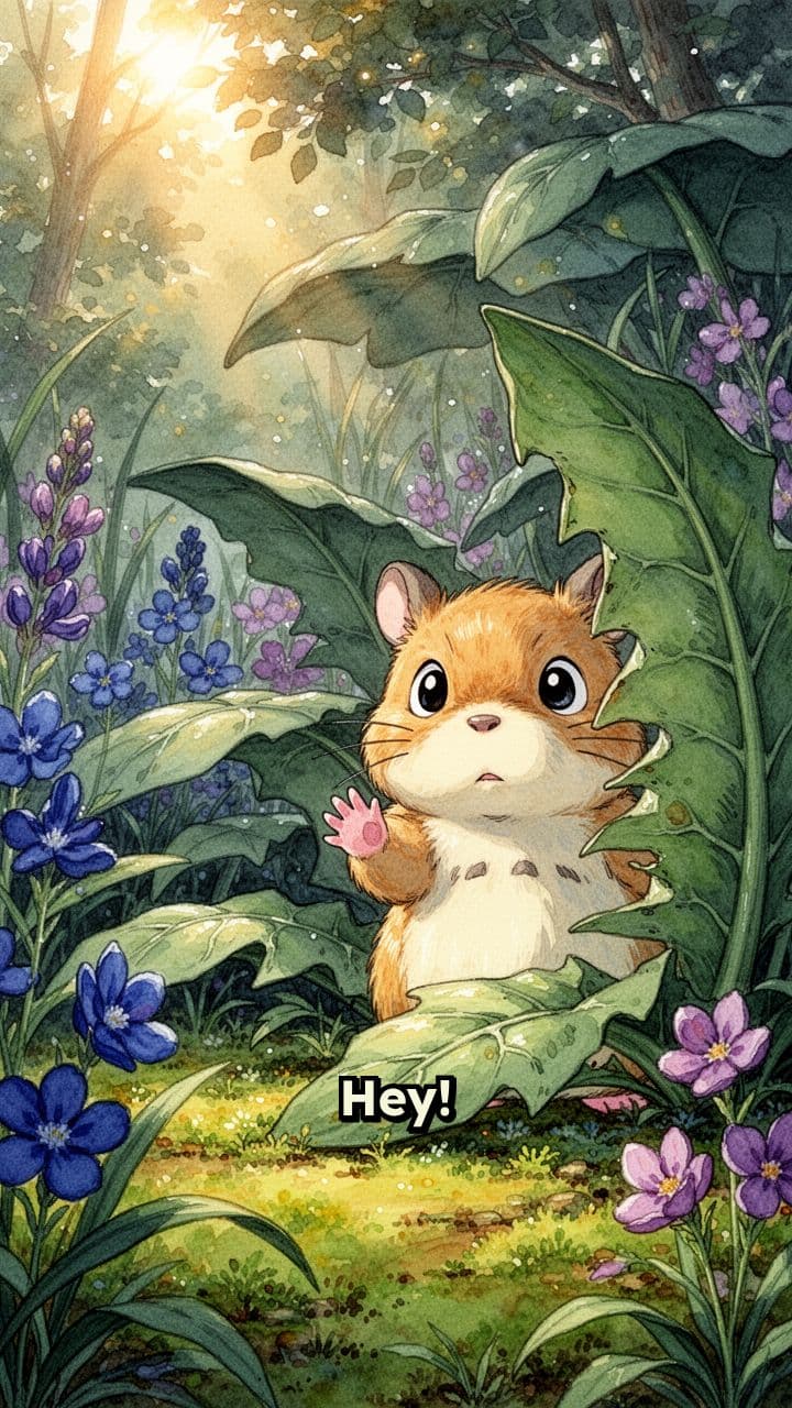 A Hamster's Sweet Apology