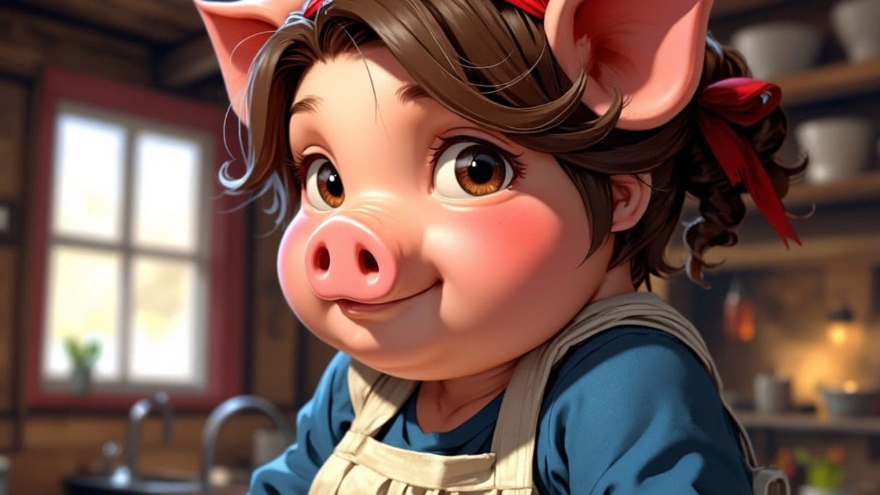 Les trois petits cochons et le loup