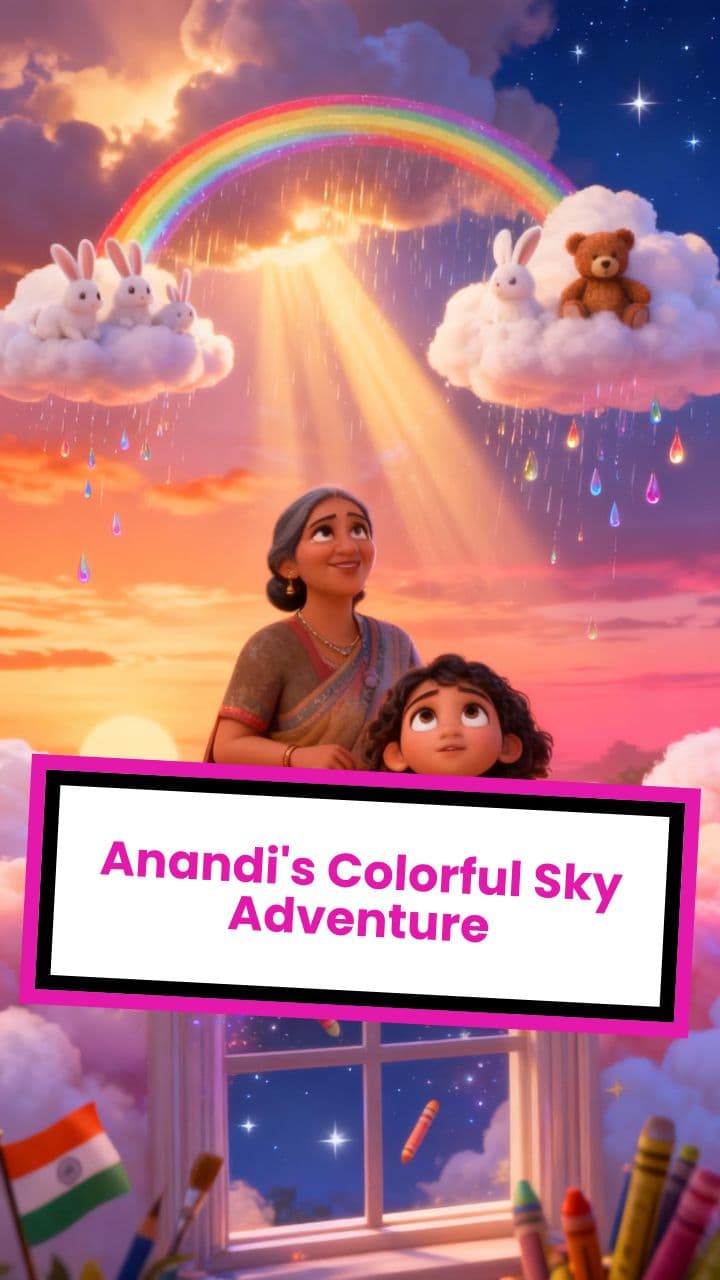 Anandi's Colorful Sky Adventure
