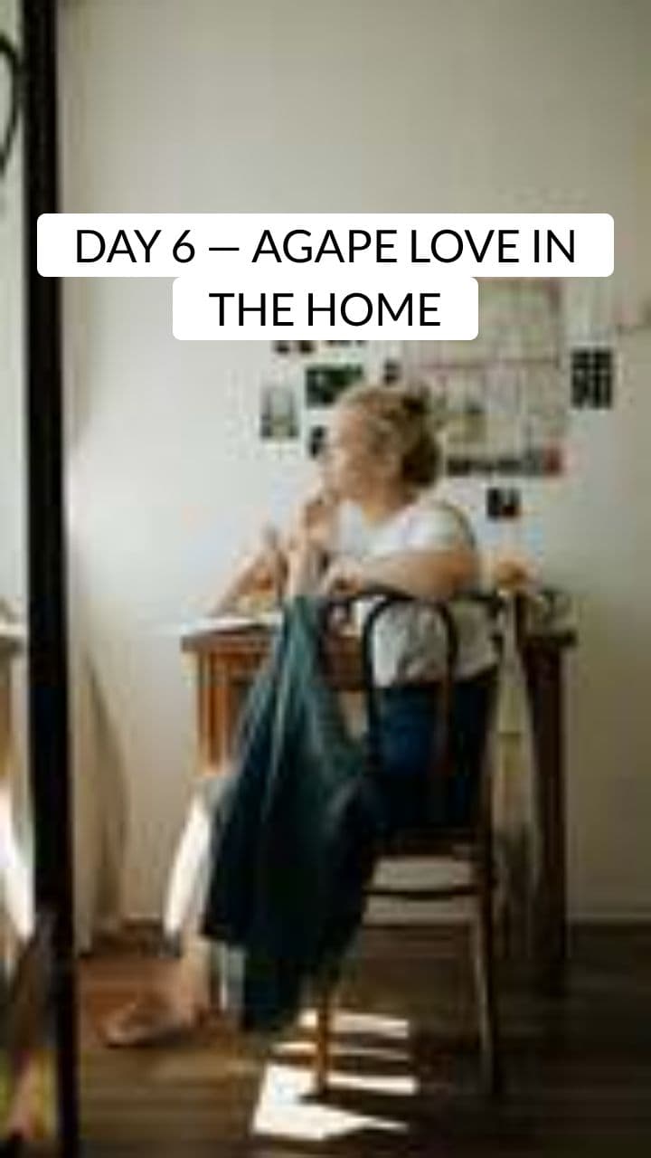 Agape Love in the Home