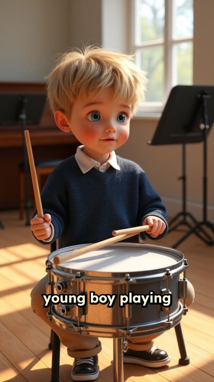 Children Playing Various Instruments