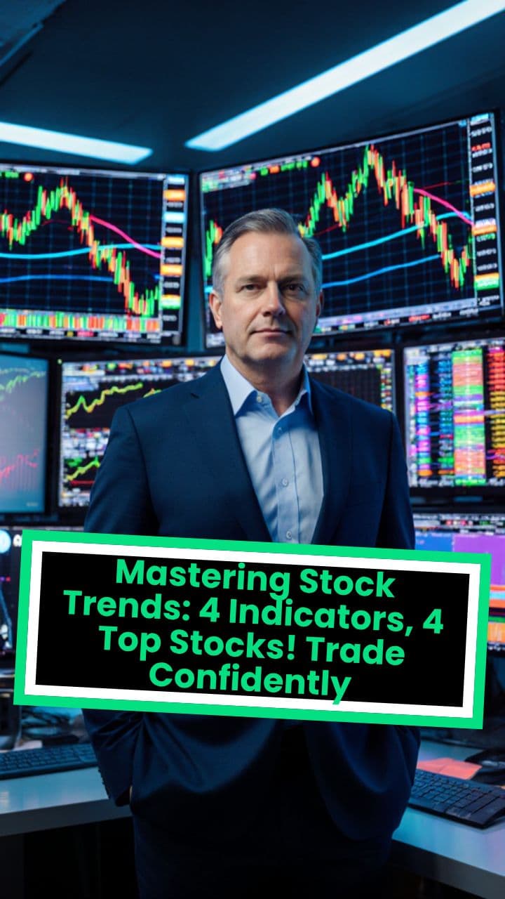 Mastering Stock Trends: 4 Indicators, 4 Top Stocks! Trade Confidently