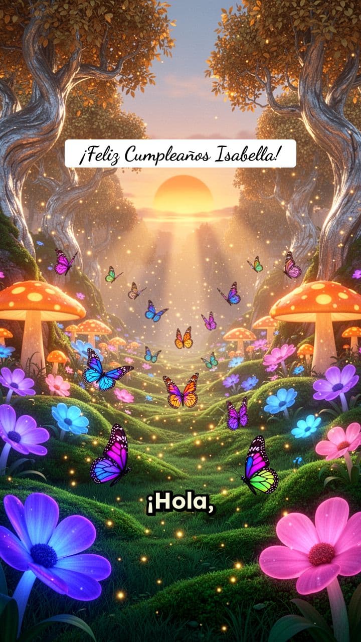 Cumpleaños Mágico de Isabella