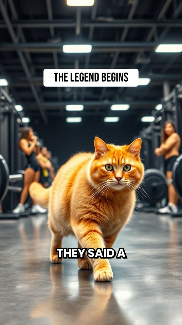 The Deadlifting Cat