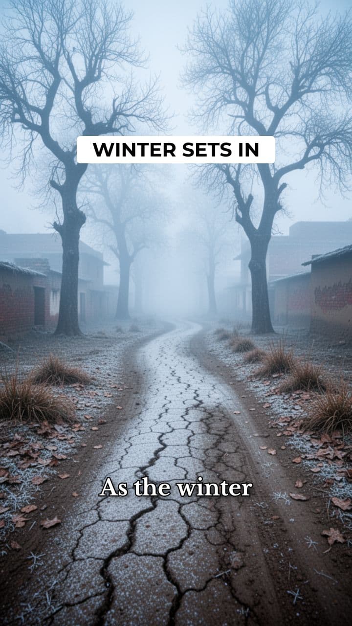 Winter in a North Indian Village