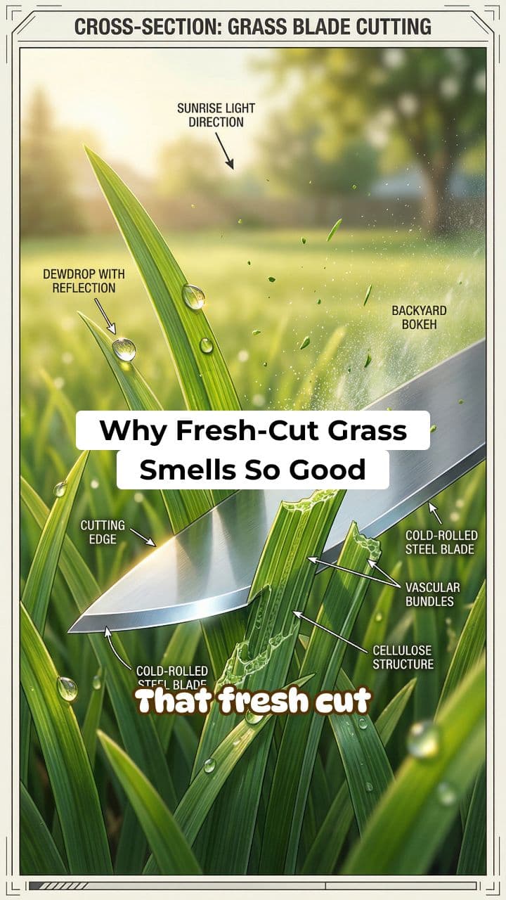Why Fresh-Cut Grass Smells So Good