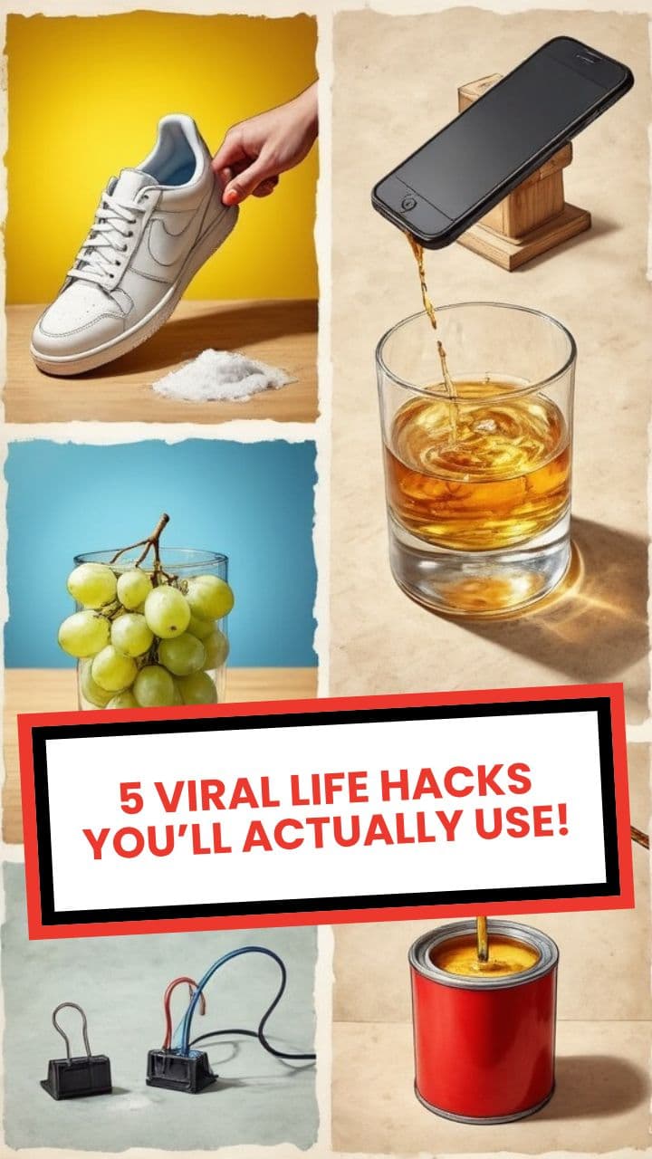 5 VIRAL LIFE HACKS YOU’LL ACTUALLY USE!