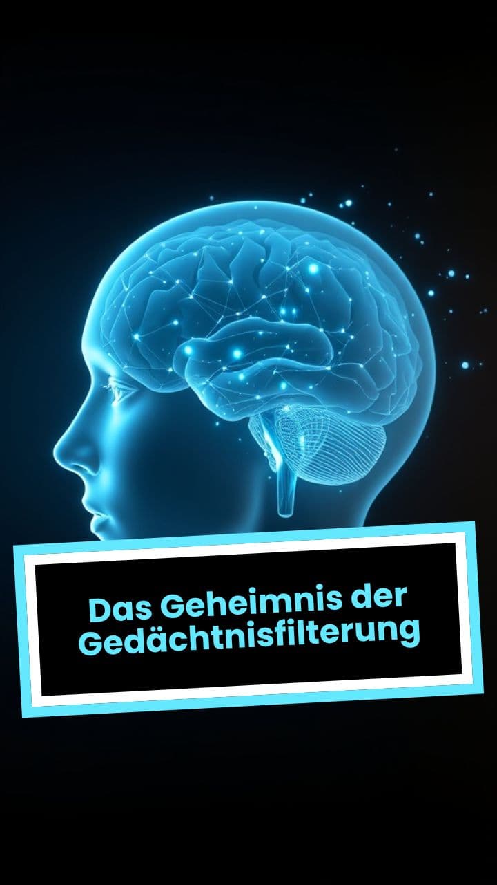Das Geheimnis der Gedächtnisfilterung