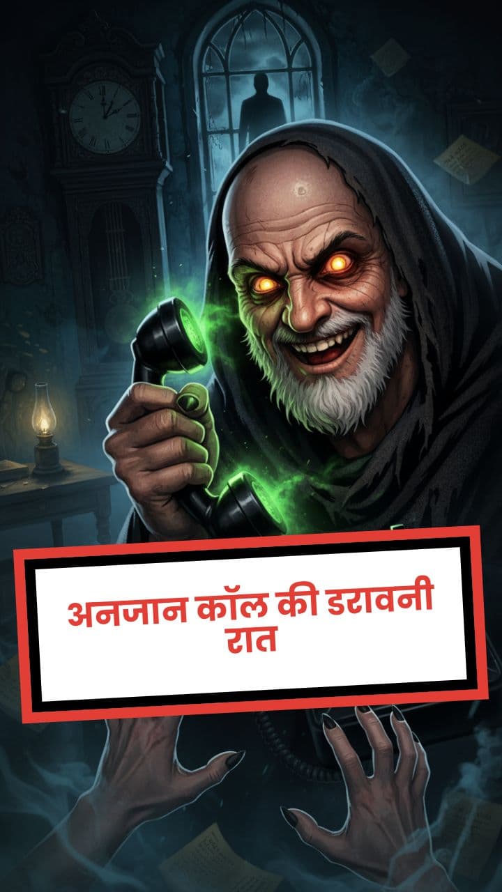 अनजान कॉल की डरावनी रात