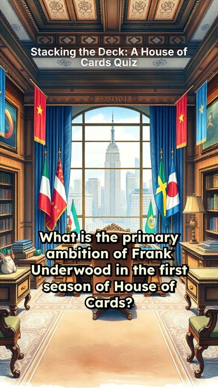 Stacking the Deck: A House of Cards Quiz