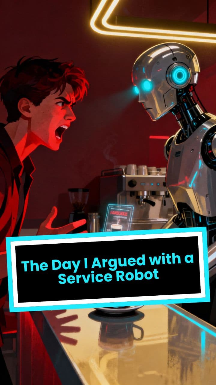 The Day I Argued with a Service Robot